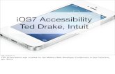 iOS 7 Accessibility