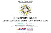 OldMapsOnline.org: Open Source & Online Tools for Old Maps