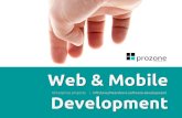 Prozone Web and Mobile Applications