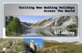 Exciting New Walking Holidays Across The World