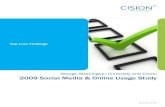 2009 Social Media & Online Usage Study