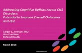 Cognitive Impairment Across CNS Disorders 022014 webinar