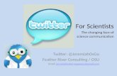 2012 AFS Osborne-Gowey Twitter For Scientists
