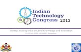 Indian Technology congress 2013