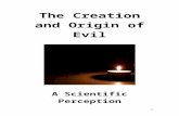 Creation and origin of evil