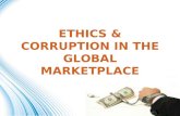 Ethics & corruption in the global marketplace.1