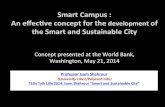 Smart campus:  an effective concept for the Smart City development