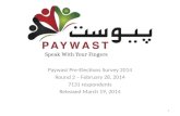 Paywast - Afghanistan Elections Survey 2014