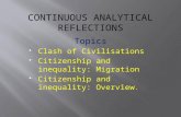 Continuous analytical reflections
