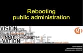 Rebooting public administration