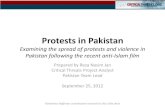 Violence in Pakistan: Mapping the Protests Following the Anti-Islam Film