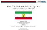 The Iranian Nuclear Program: Timelines, Data, and Estimates V6.0