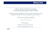 Ulster Bank NI PMI - October 2013