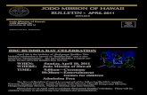 Jodo Mission of Hawaii Bulletin - April 2011