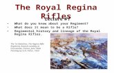 The Royal Regina Rifles #1