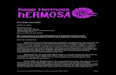 Stop Hermosa Beach Oil - Draft Environmental Impact Report Comments - Hermosa Beach Oil Drilling Project