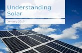 Understanding Solar: January 2013