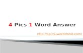 4 pics 1 word answer
