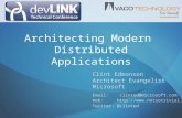 DevLink - Architecting Modern Distributed Applications