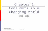 Consumers in A Changing World