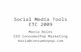 Social Media Tools: ETC 2009
