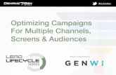 Optimizing Campaigns For Multiple Channels, Screens & Audiences