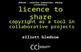 Licence to share: Copyright as a tool in collaborative projects