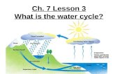 5th grade ch. 7 lesson 3 what is the water cycle