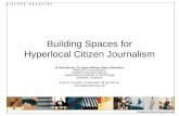 Building Spaces for Hyperlocal Citizen Journalism (AoIR 2008)