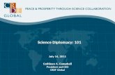 Science Diplomacy 101