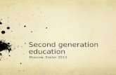 Second generation education