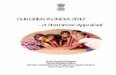 Children in india 2012   a statistical appraisal