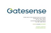 Gatesense @ Ouishare - The first Co-creating IoT Platform