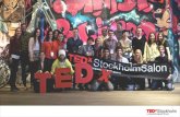 TEDx Stockholm partner program presentation (0913)