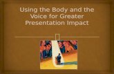 Using the body and the voice (Filipino Workshop)