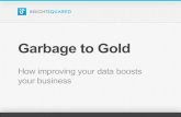 Garbage to Gold: How Improving Your Data Boosts Your Business
