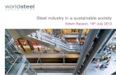 Steel industry in a sustainable society