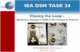 IEA DSM Task 24 update for New Zealand stakeholders