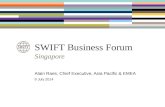 SWIFT welcome: Leading through re-regulation, Alain Raes, SWIFT