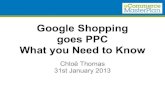 Google shopping webinar 31st january 2013