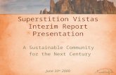 Superstition Vistas - Scenario A-D Comparison