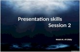 Presentations skills - Part 2