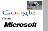 Google VS Microsoft