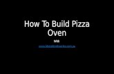 How To Build Pizza Oven