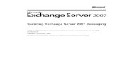 Microsoft Unified Communications - Securing Exchange Server 2007 Messaging Whitepaper