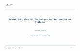 Matrix Factorization Techniques For Recommender Systems