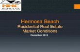 December 2013 Hermosa Beach Real Estate Market Trends Update