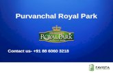 Purvanchal Royal Park Noida Book Now @ +91 88 6060 3218.