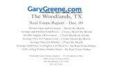 The Woodlands TX - Real Estate Market Reports - December 2009