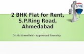2 BHK Flat for Rent, S.P.Ring Road, Ahmedabad - Orchid green field